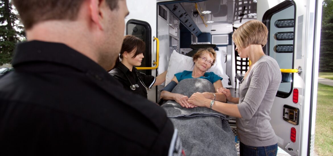 transferts médicaux d'urgence en ambulance-